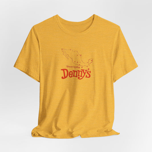 Vintage Denny's 1980s Tijuana Mexico Diner Road Trip Souvenir Tee