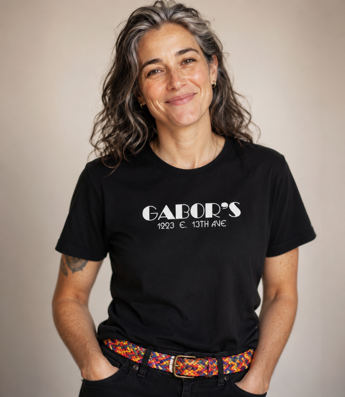 Gabor's Capitol Hill Tee — Retro Denver Dive Bar Tribute