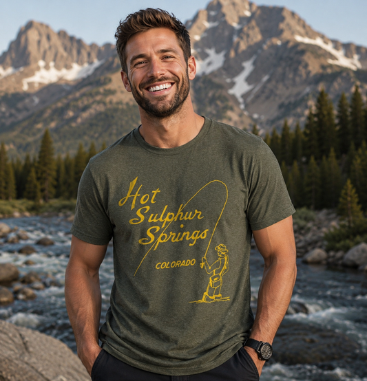 Hot Sulphur Springs Colorado Generic Americana | Vintage 80s Souvenir Tee