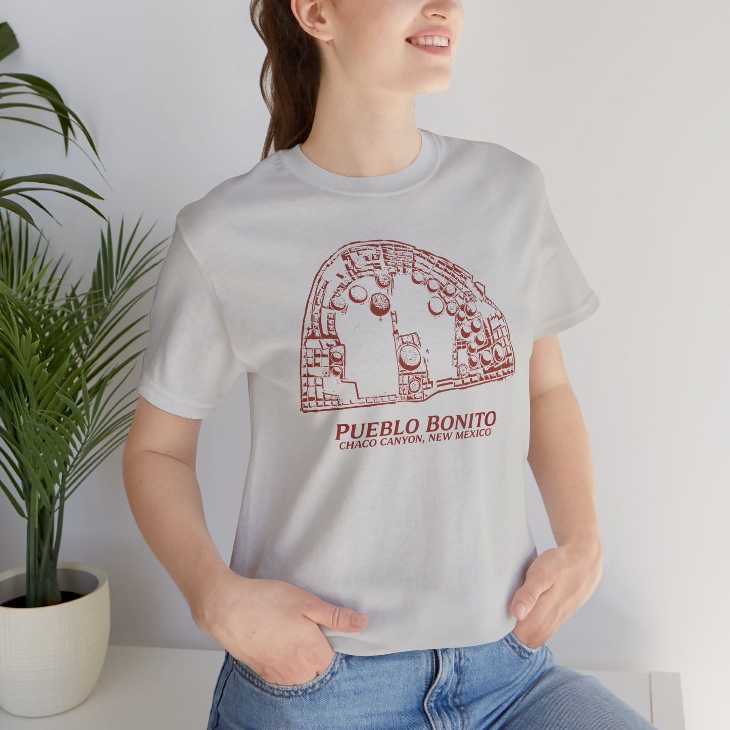 Chaco Canyon Pueblo Bonito Vintage Gas Station Souvenir T-shirt
