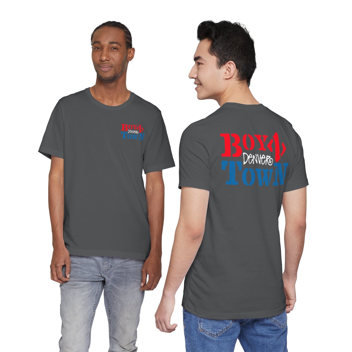 Boyz Town Denver South Broadway Tribute T-Shirt | Gay Bar Male Review