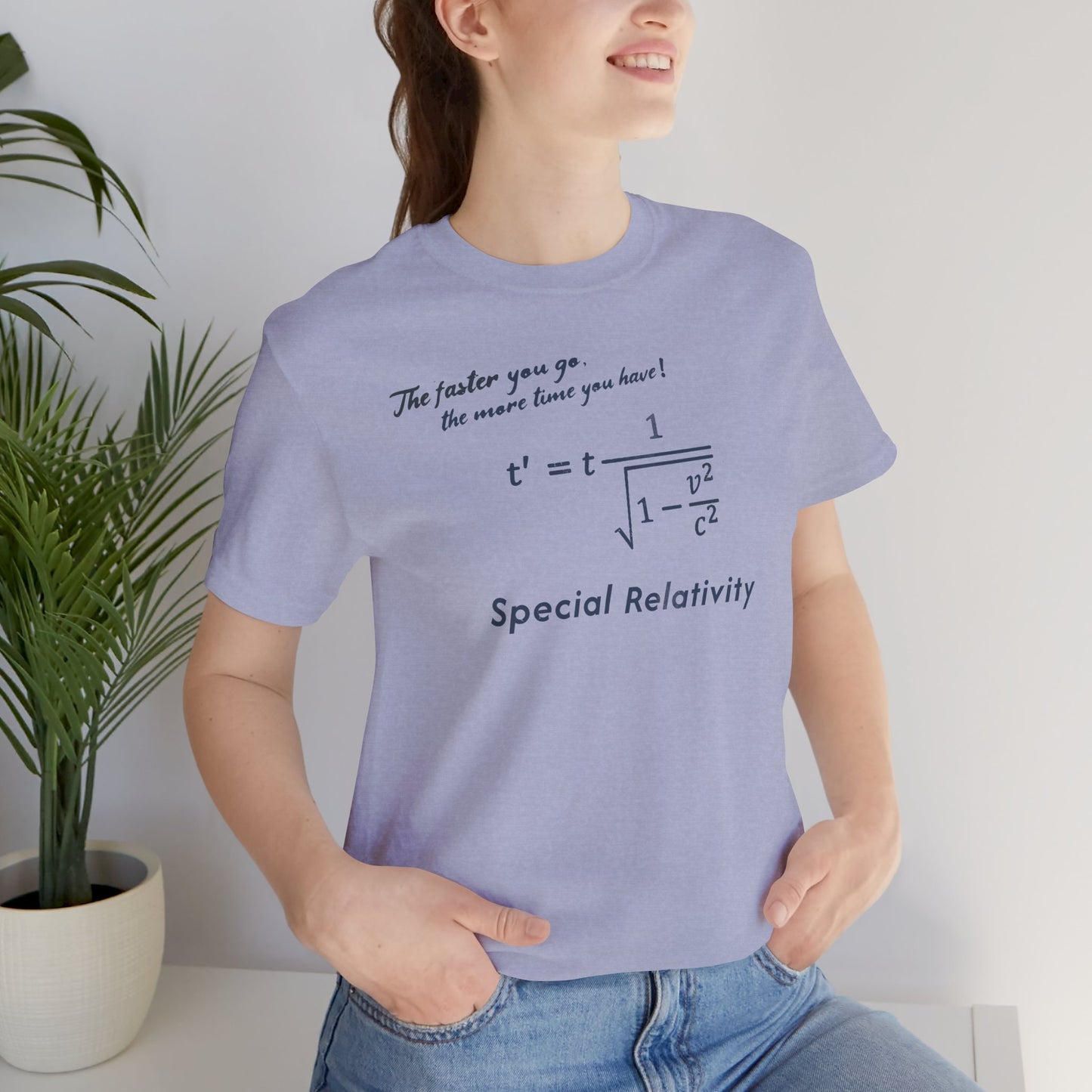 Special Relativity equation T-Shirt | Funny Physics Formula Tee