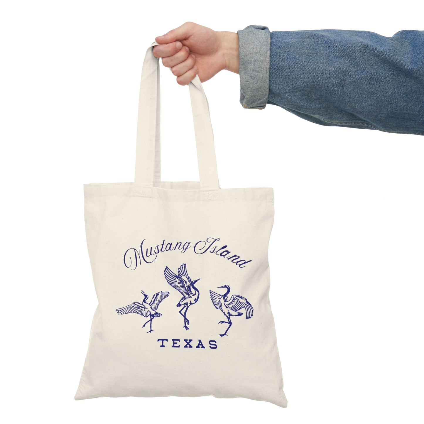 Read Banned Books Big Whoop Mustang Island Texas Tote Bag | Crane Migration Couture