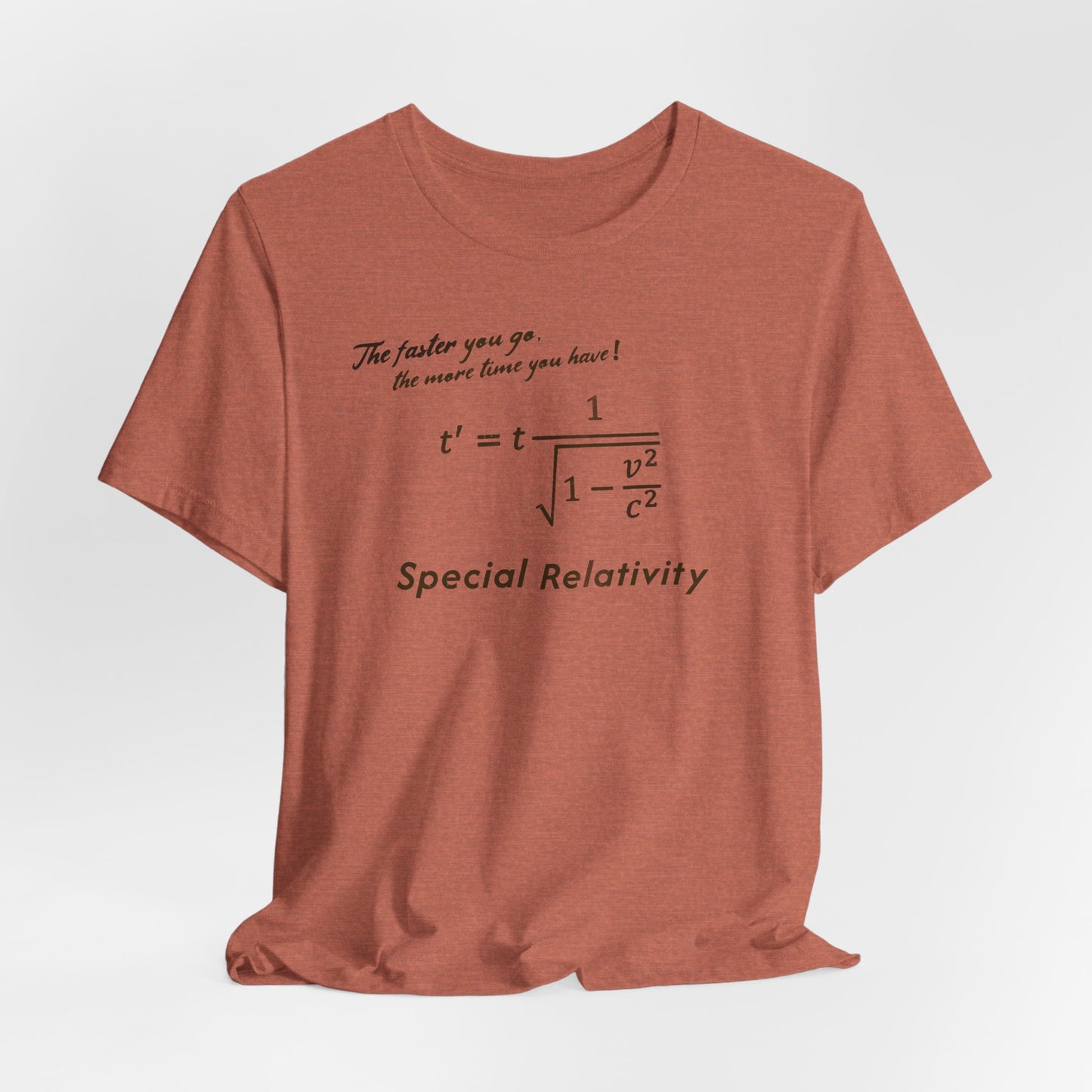 Special Relativity equation T-Shirt | Funny Physics Formula Tee