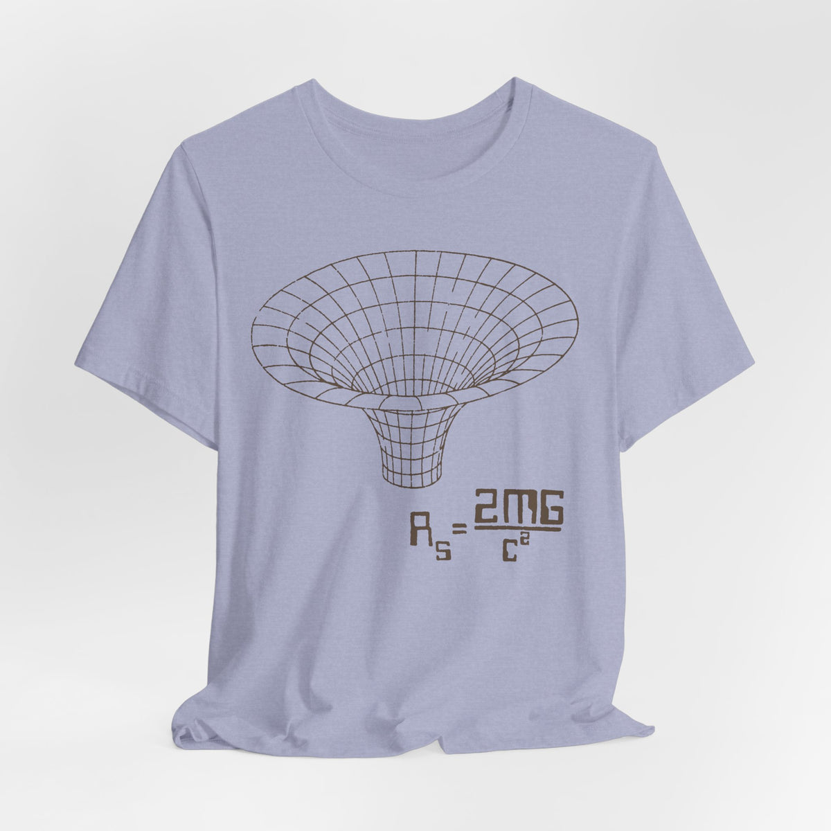 Gravity Well Wormhole Schwarzschild Radius Formula | Nerdy Science Physics Space Shirt