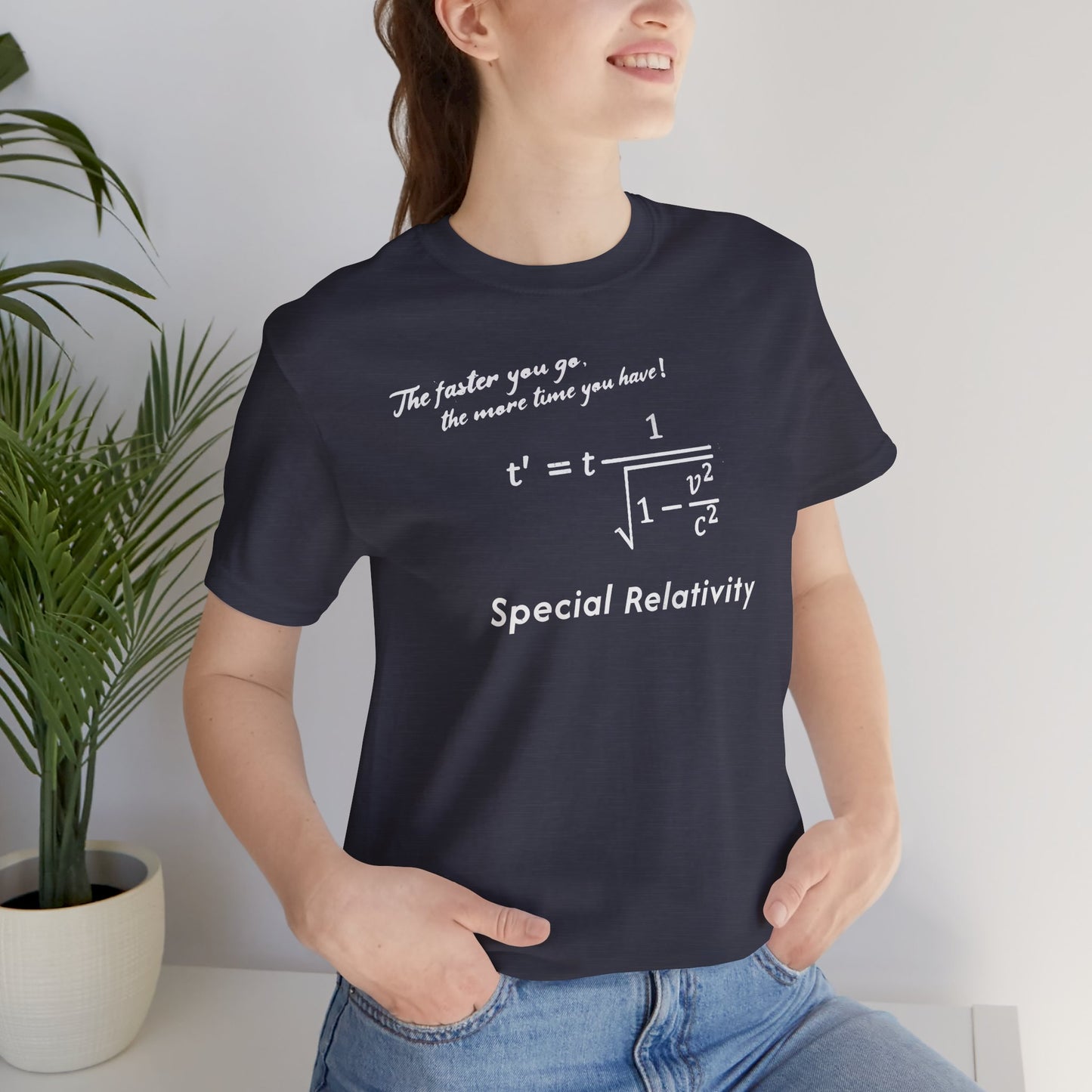 Special Relativity equation T-Shirt | Funny Physics Formula Tee