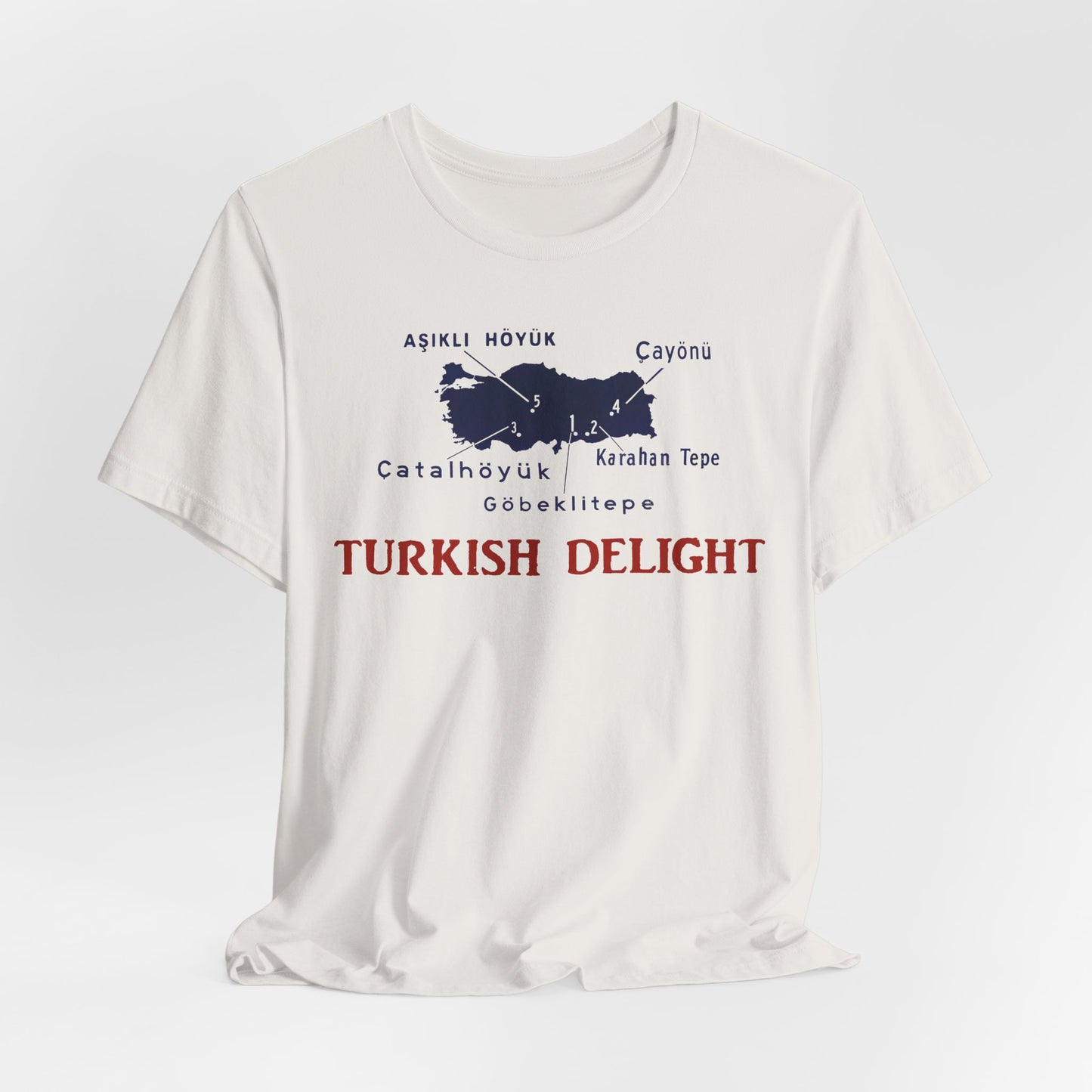 Turkish Delight Neolithic Archaeology Sites Tee | Vintage Souvenir