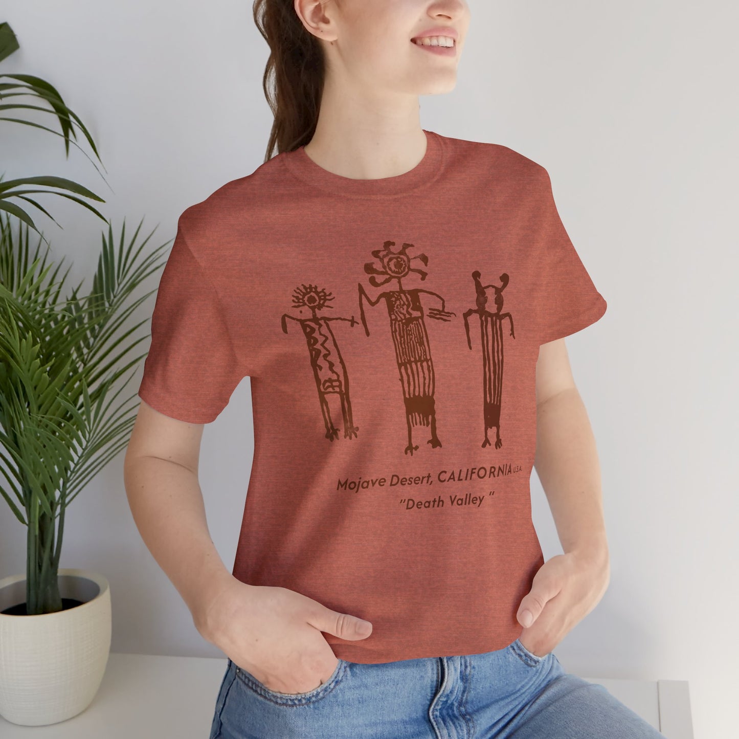 Mojave Desert Death Valley Vintage Petroglyph Souvenir Tee