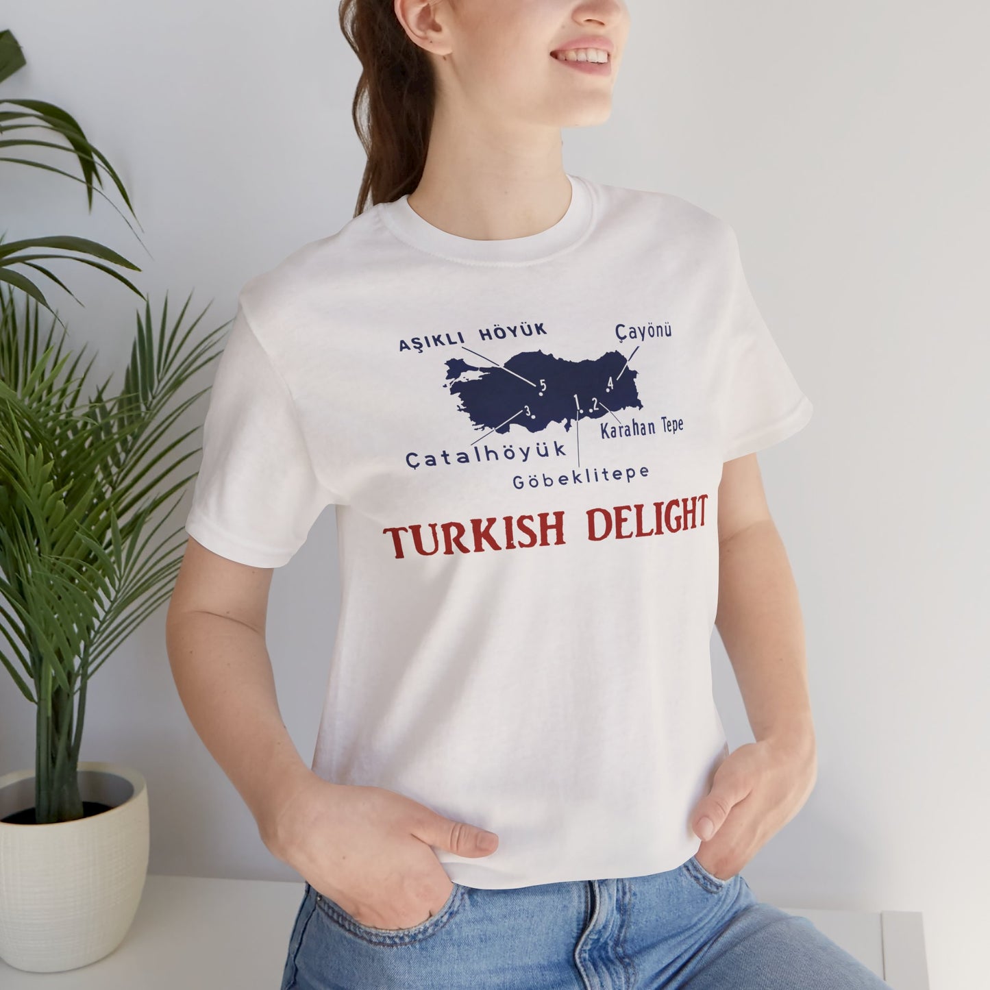 Turkish Delight Neolithic Archaeology Sites Tee | Vintage Souvenir