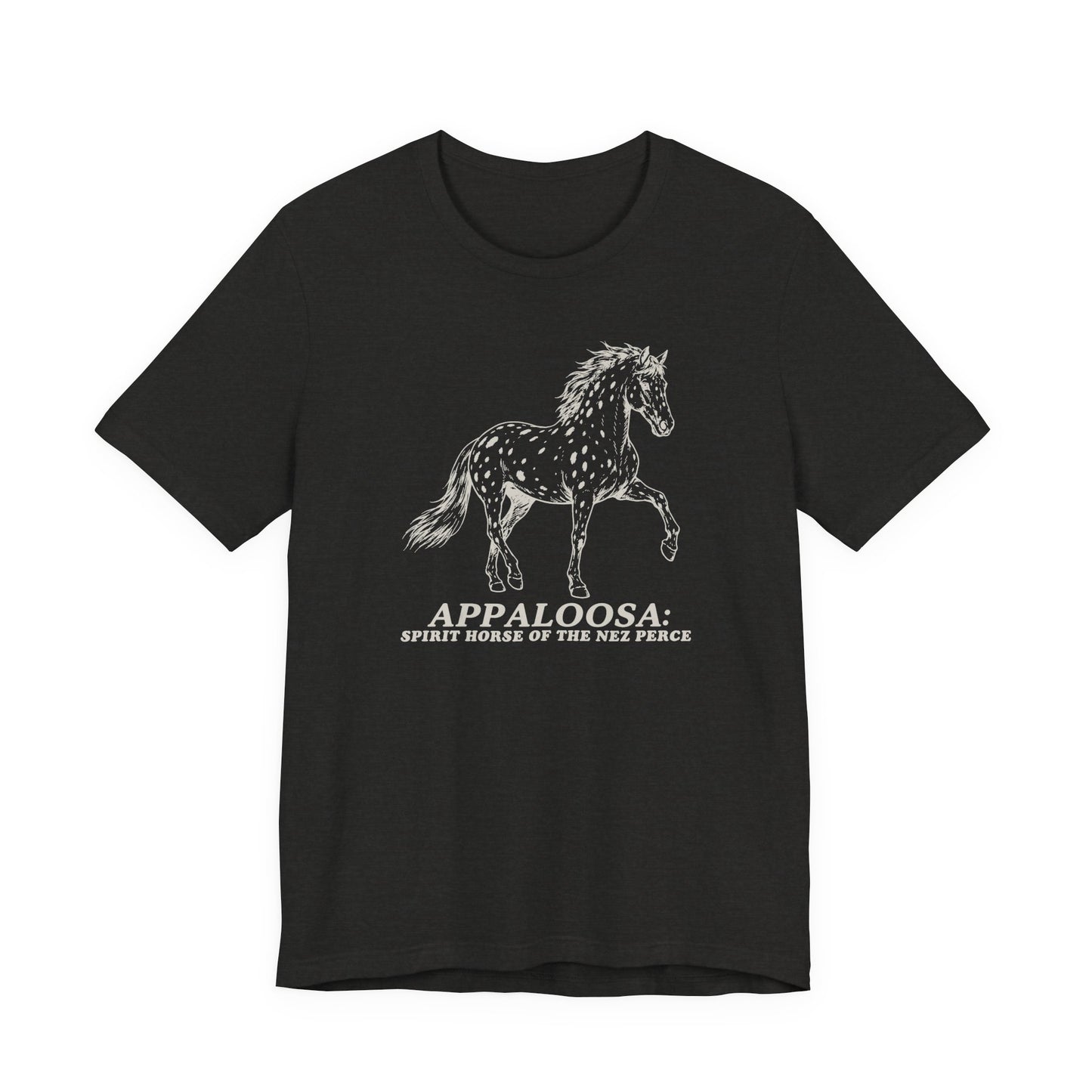 Appaloosa Horse Graphic Tee — 'Appaloosa: Spirit Horse of the Nez Perce'