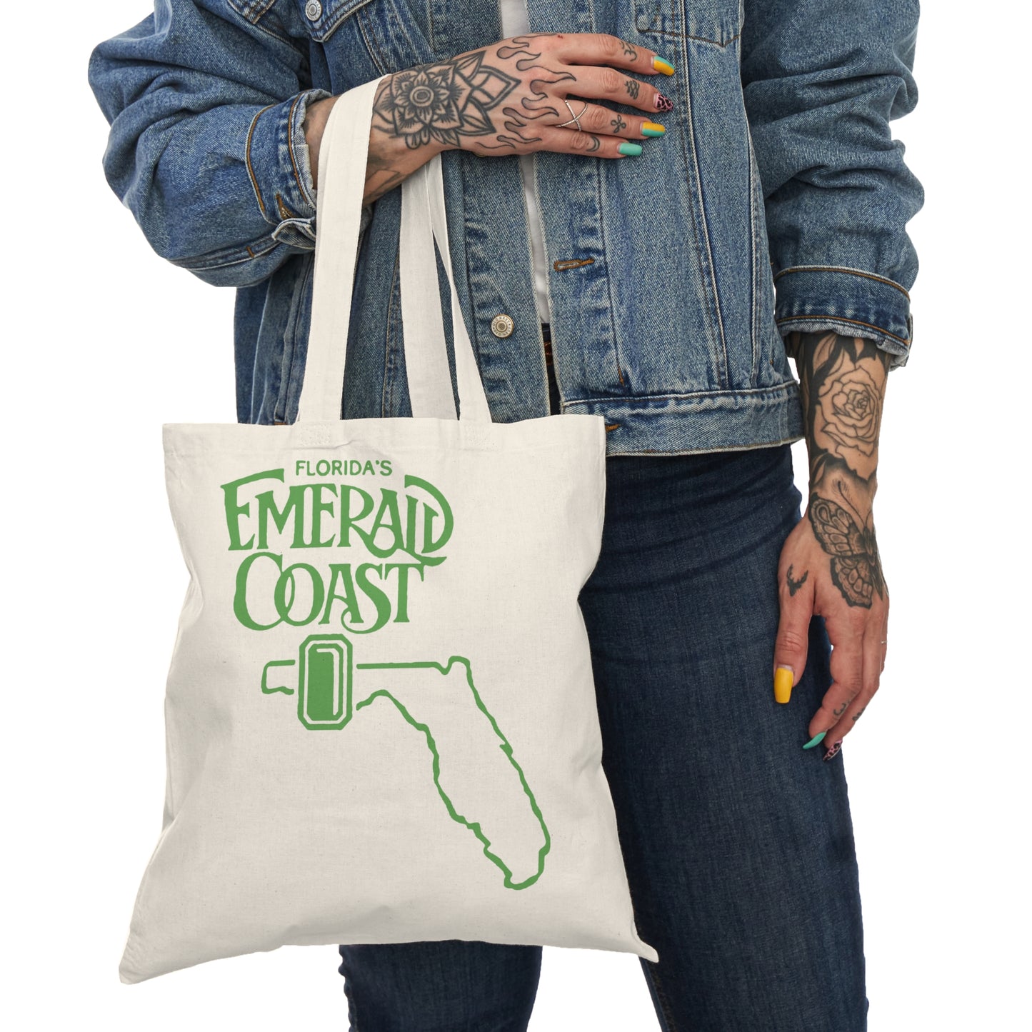 Read Banned Books Emerald Coast Florida Tote Bag | Double-Sided