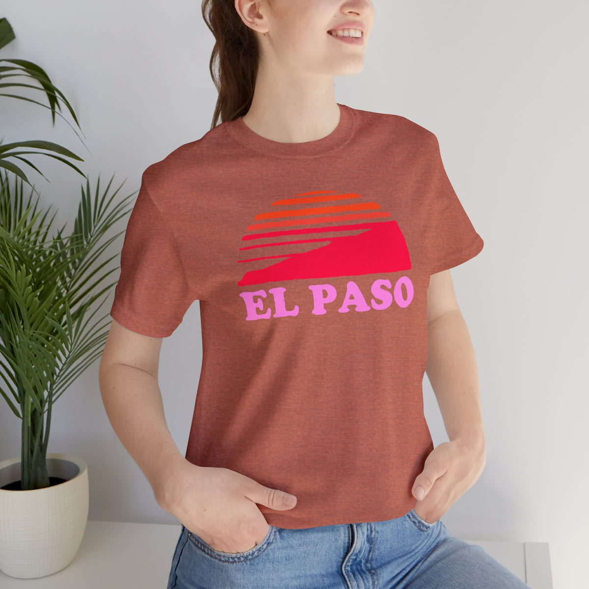 El Paso Texas Tee | Retro Desert Sunset