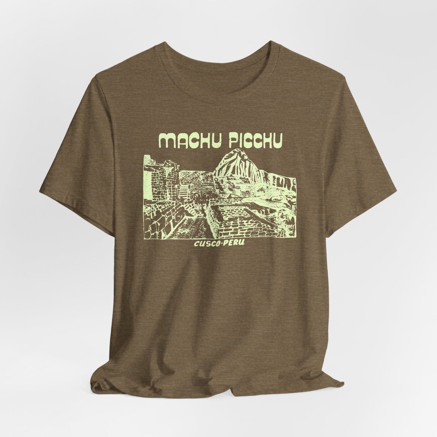 Machu Picchu Peru Vintage Travel Souvenir T-Shirt