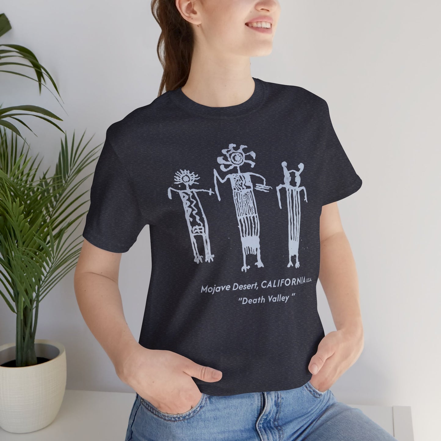 Mojave Desert Death Valley Vintage Petroglyph Souvenir Tee