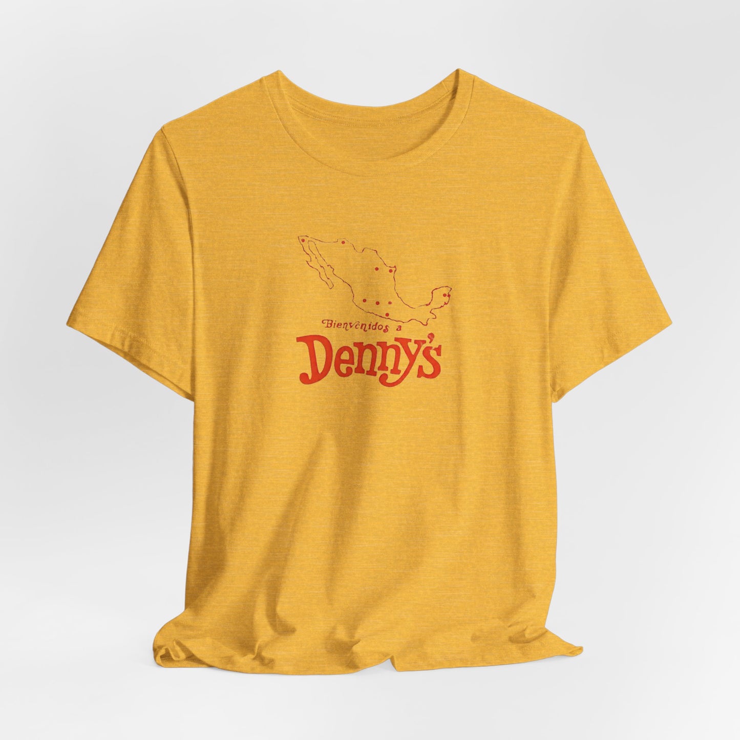 Vintage Denny's 1980s Tijuana Mexico Diner Road Trip Souvenir Tee