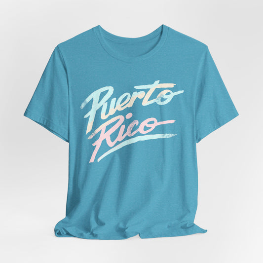 Puerto Rico Vintage 1980s Souvenir Unisex Beach Tee