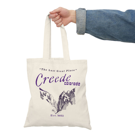 Totally Creede Colorado Roadtrip Handy Dandy Tote Bag | Double-Sided
