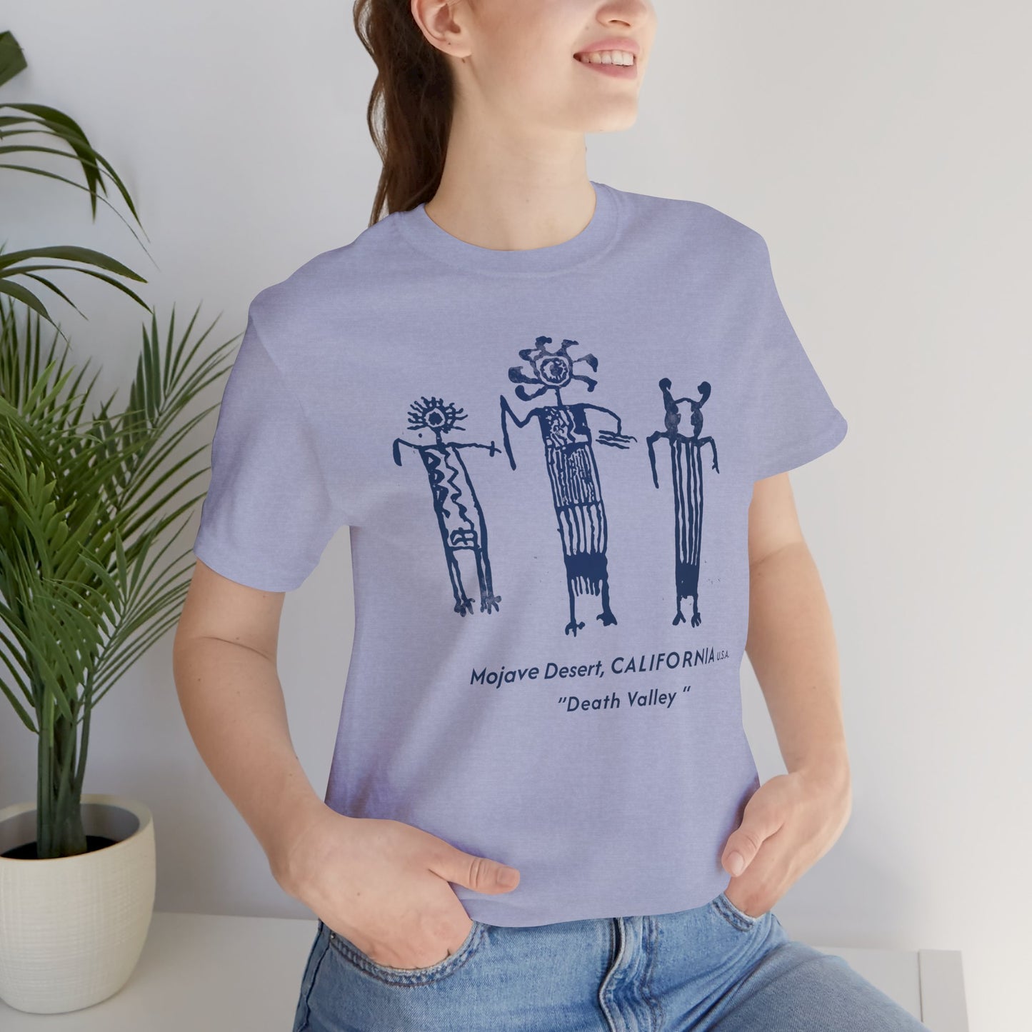 Mojave Desert Death Valley Vintage Petroglyph Souvenir Tee