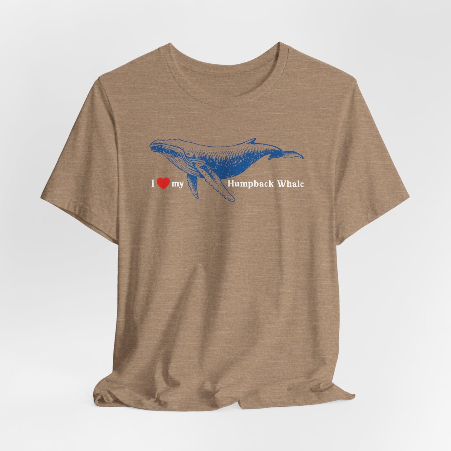 I Heart My Humpback Whale 1991 Conservation Unisex T-Shirt Ocean Lover Gift, Environmentalist Shirt, Save the Whales