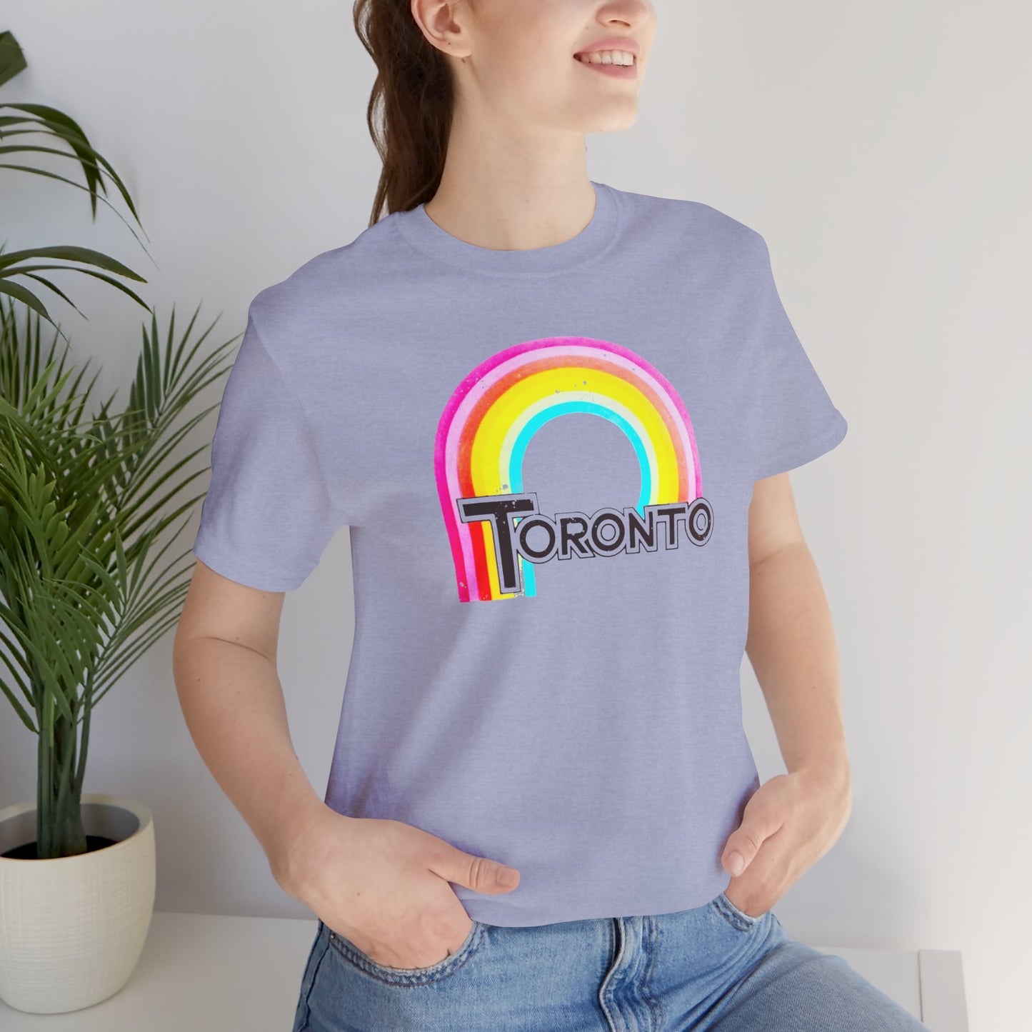Rainbow Toronto Vintage 1980s Souvenir Tee — Retro Vacation Shirt