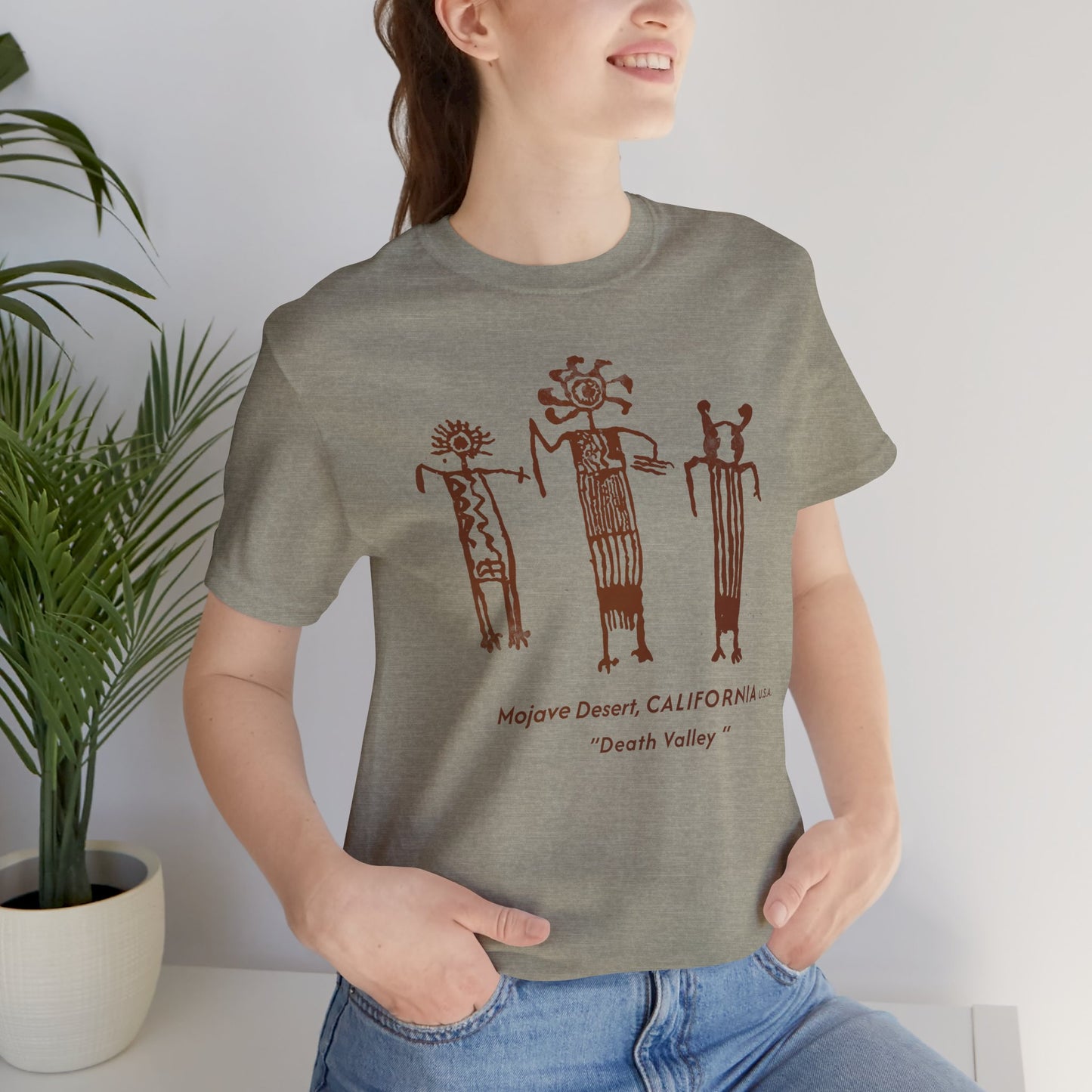 Mojave Desert Death Valley Vintage Petroglyph Souvenir Tee