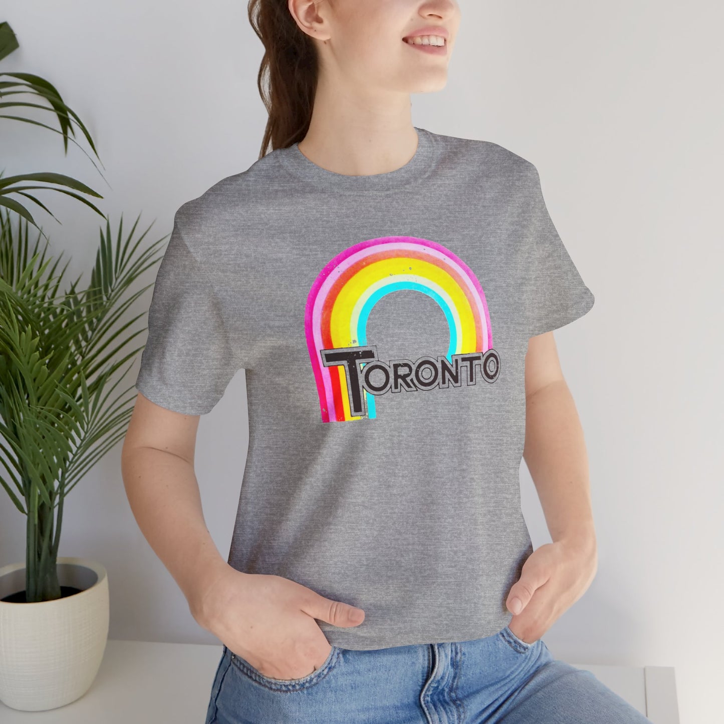Rainbow Toronto Vintage 1980s Souvenir Tee — Retro Vacation Shirt