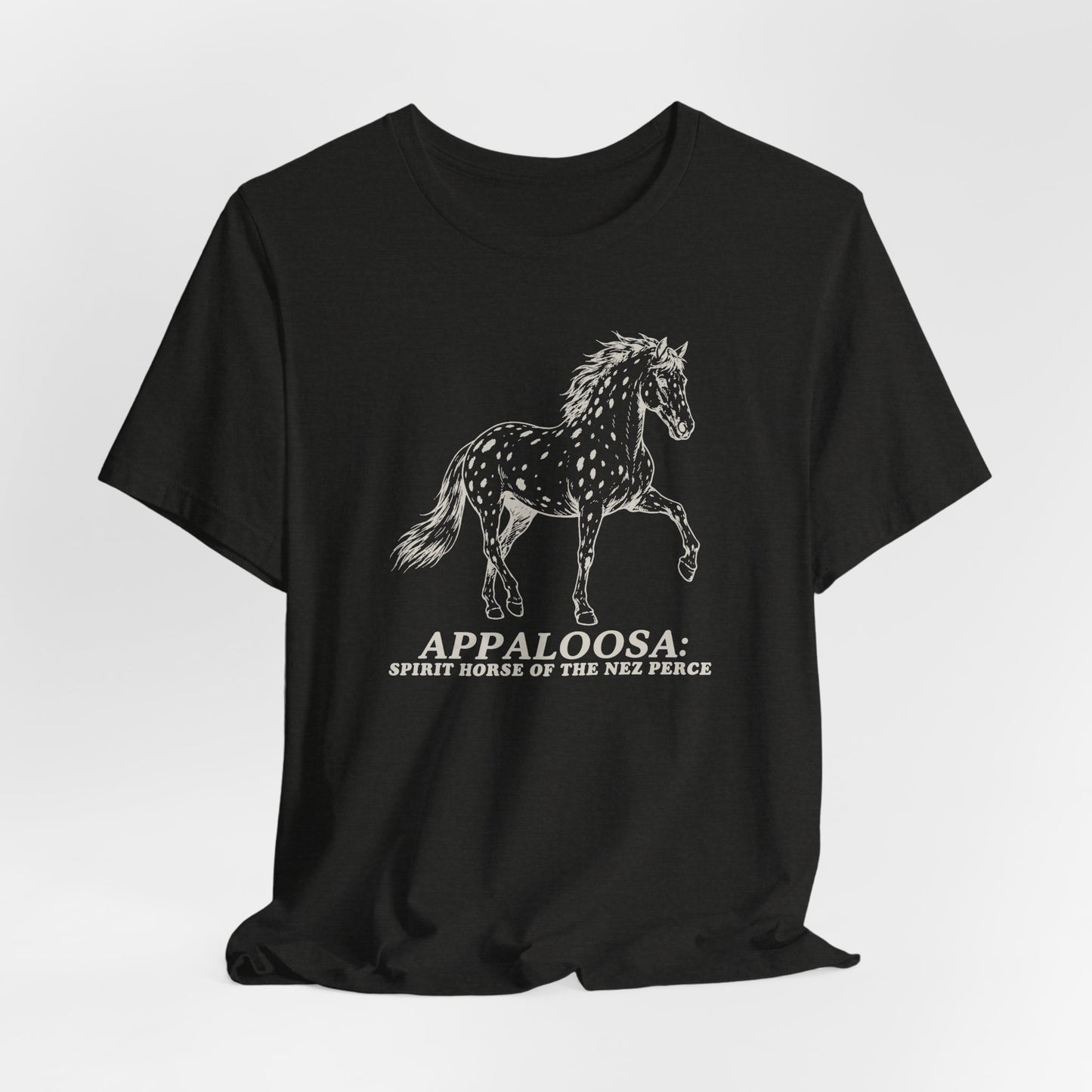 Appaloosa Horse Graphic Tee — 'Appaloosa: Spirit Horse of the Nez Perce'