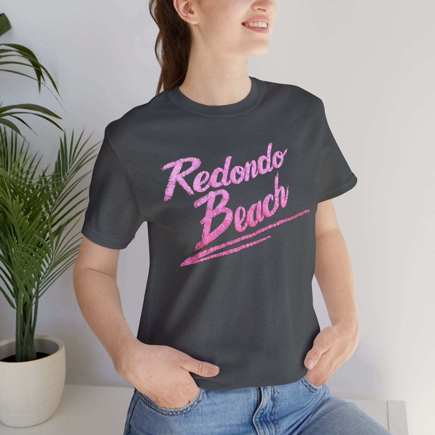 Redondo Beach California Vintage 80s Vacation Summer Travel Souvenir Unisex T-Shirt
