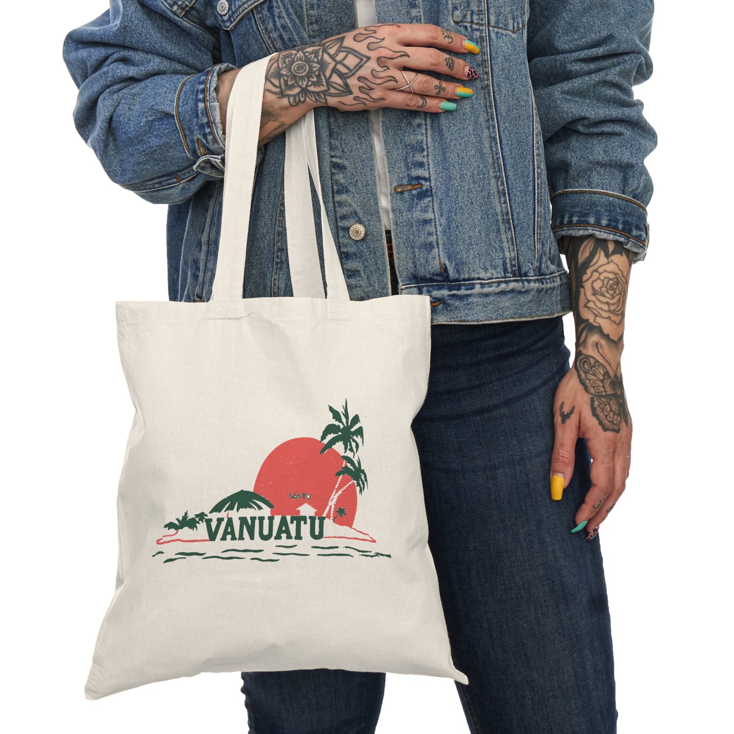 Totally And You Ought To Vanuatu Handy Dandy Tote Bag | Double-Sided