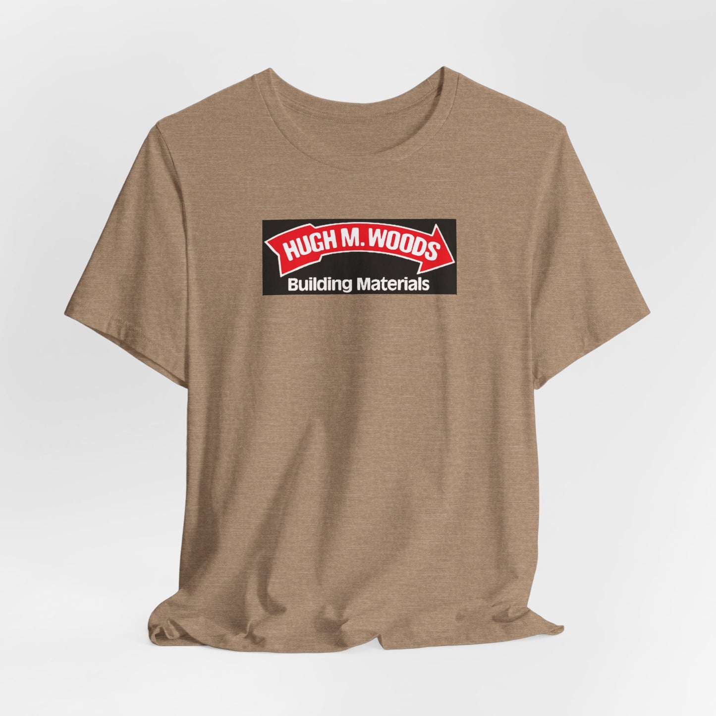 Hugh M. Woods Building Materials Denver Colorado Vintage Souvenir Work Unisex Tee
