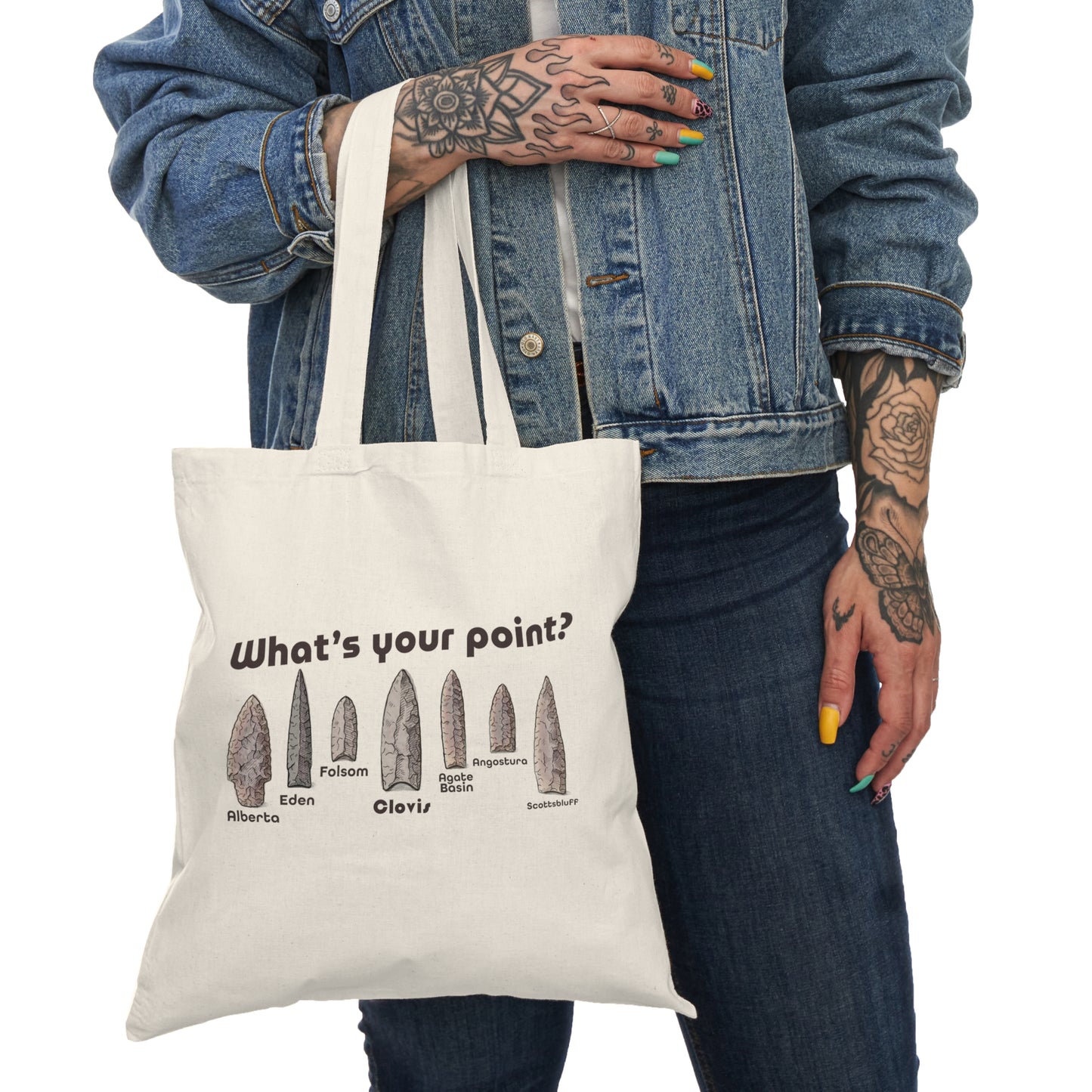 Totally Whats Your Point Handy Dandy Bag | Double-sided Tote