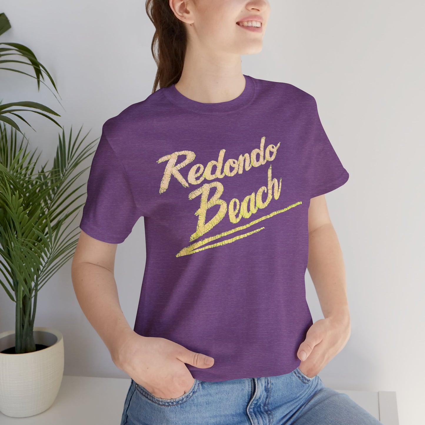 Redondo Beach California Vintage 80s Vacation Summer Travel Souvenir Unisex T-Shirt
