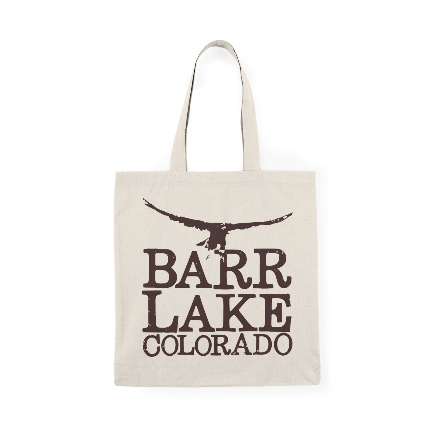 Totally Barr Lake Colorado Birders Tote Bag | Double-Sided Eagle Tote