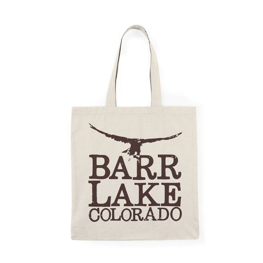 Totally Barr Lake Colorado Birders Tote Bag | Double-Sided Eagle Tote