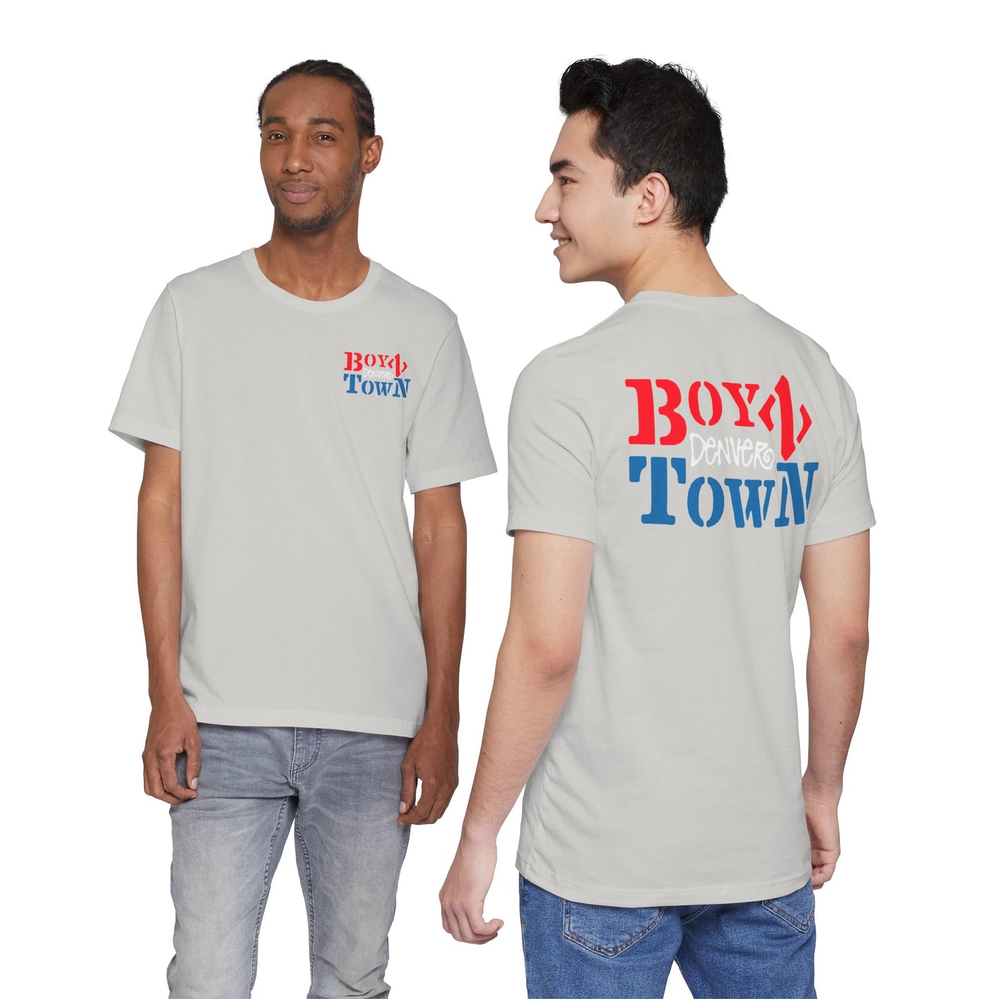 Boyz Town Denver South Broadway Tribute T-Shirt | Gay Bar Male Review