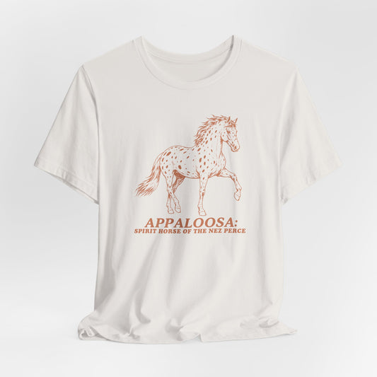 Appaloosa Horse Graphic Tee — 'Appaloosa: Spirit Horse of the Nez Perce'