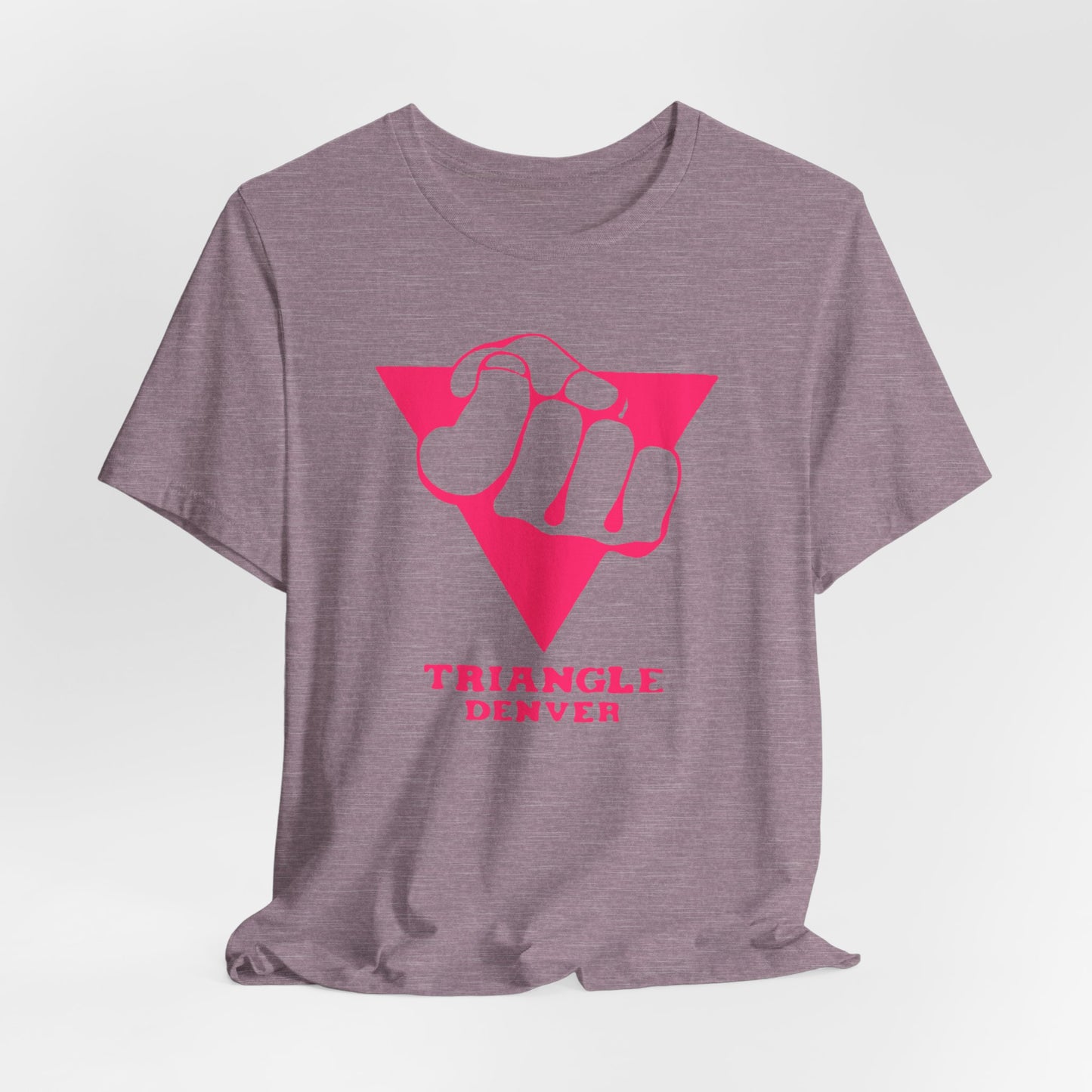 Triangle Denver Vintage Gay Bar Pride History Tribute Tee