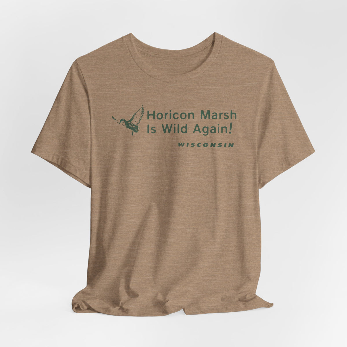 Horicon Marsh Is Wild Again Tee | Wisconsin Wetlands Bird Shirt