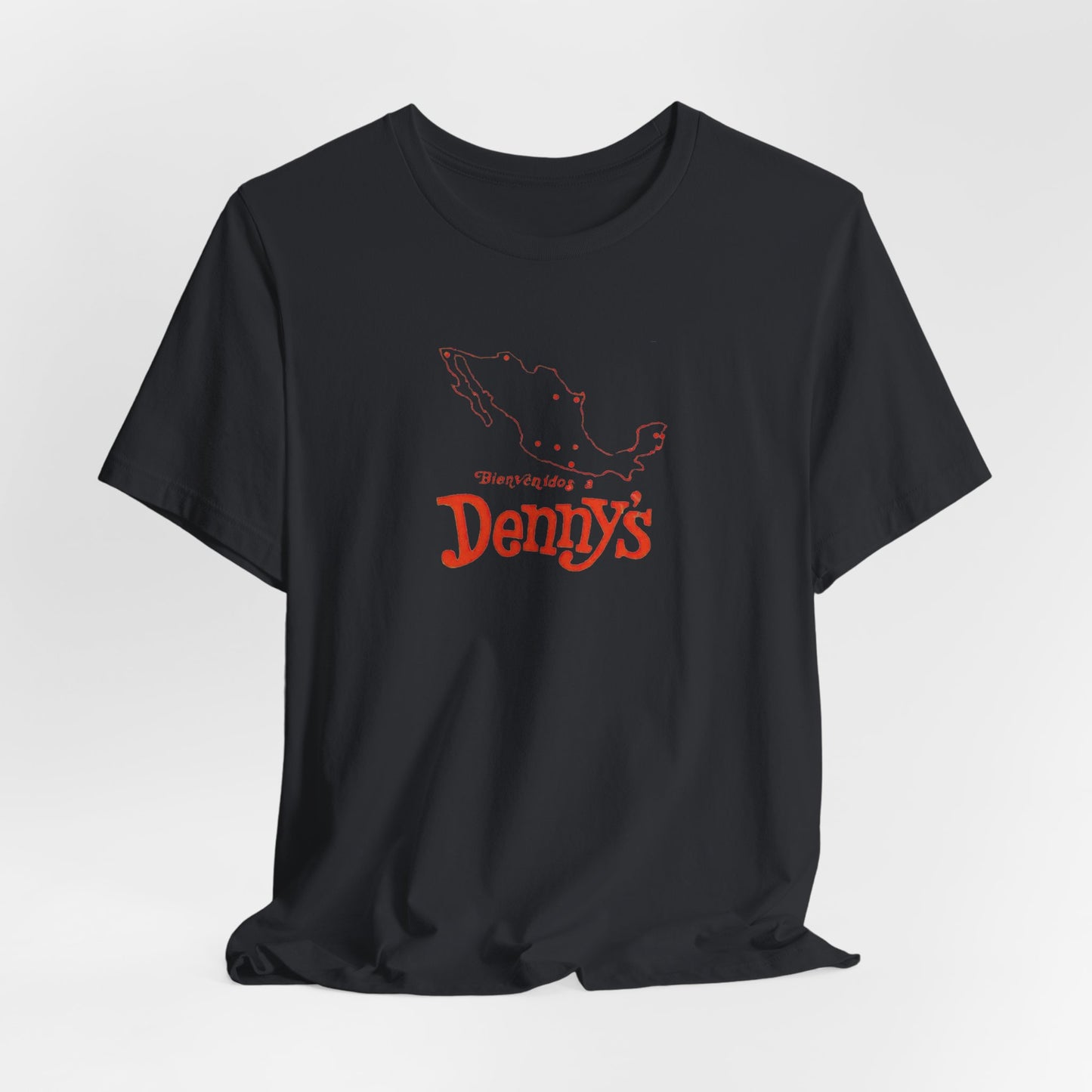 Vintage Denny's 1980s Tijuana Mexico Diner Road Trip Souvenir Tee
