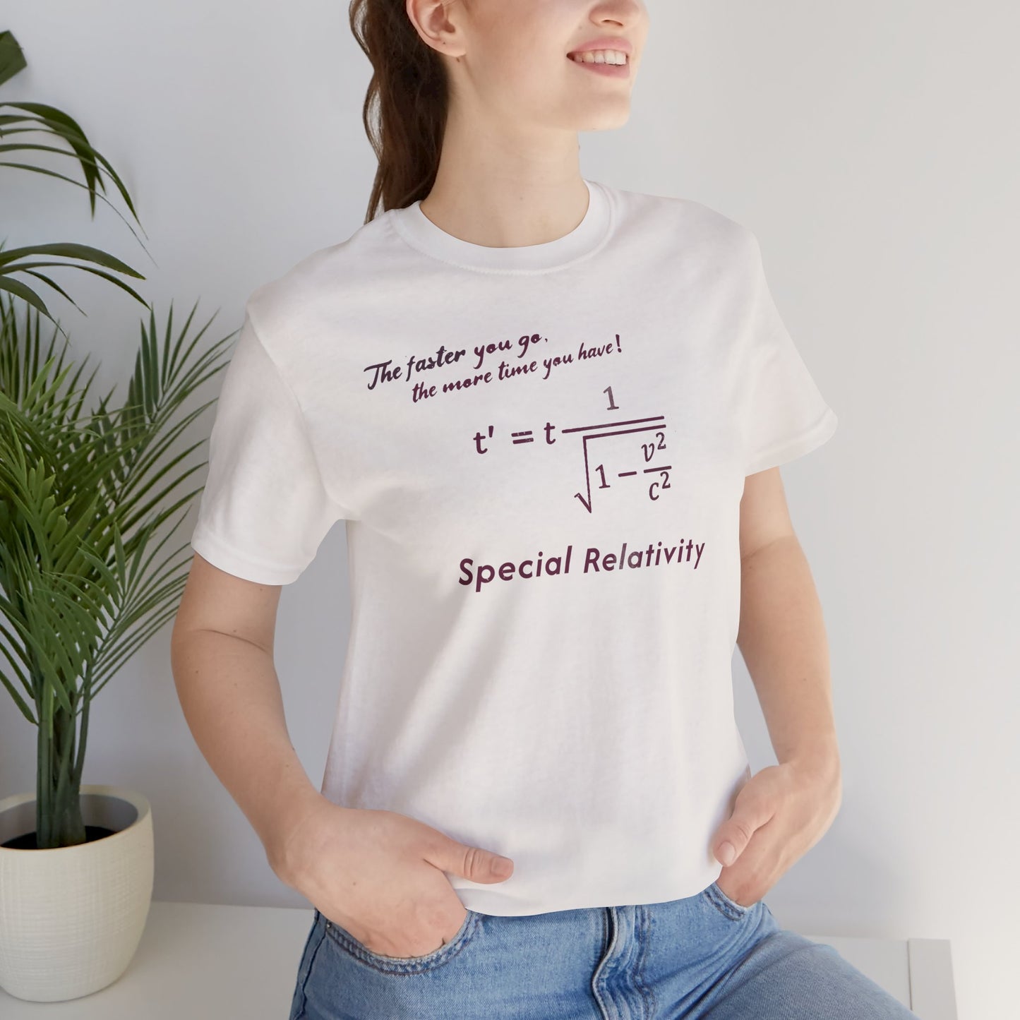 Special Relativity equation T-Shirt | Funny Physics Formula Tee