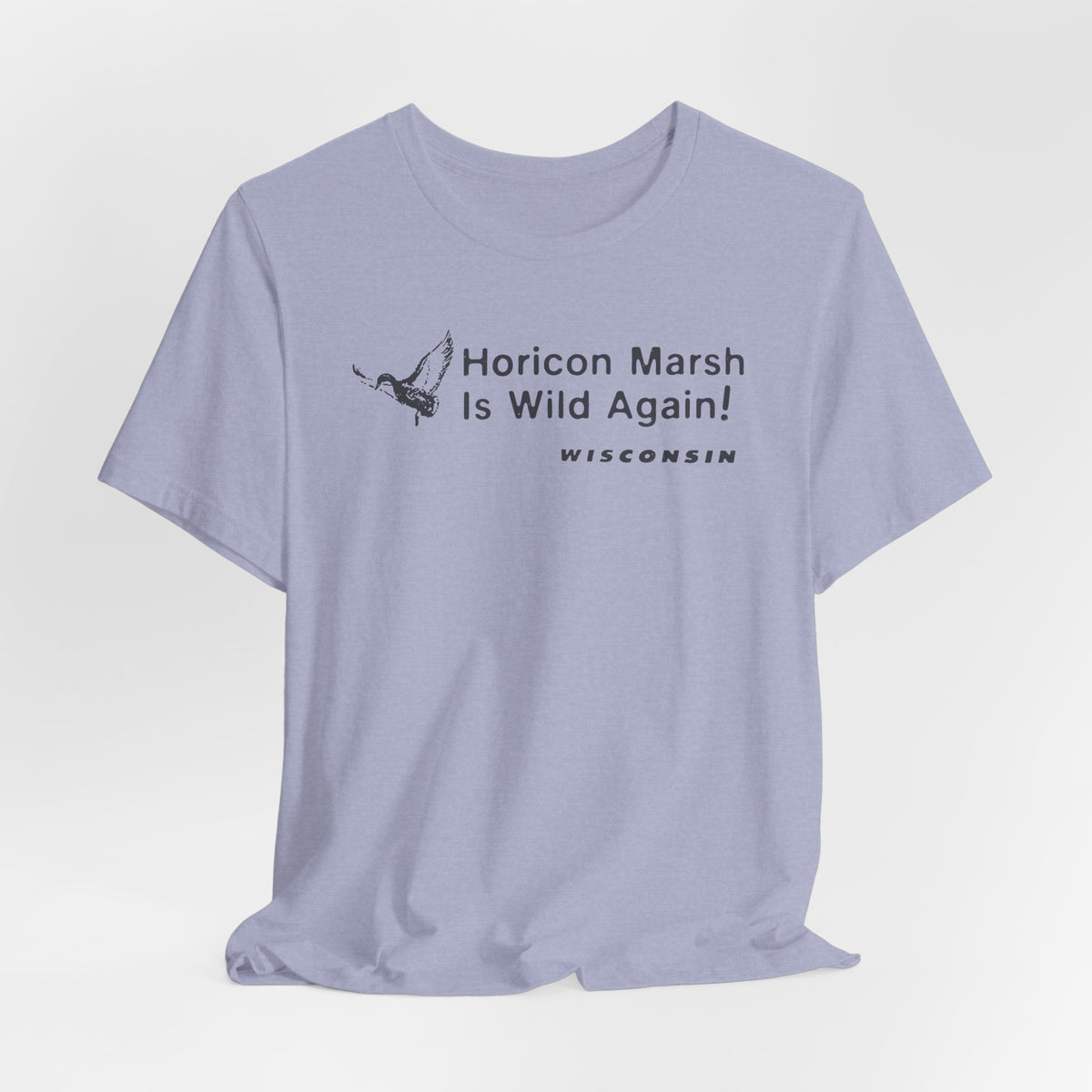 Horicon Marsh Is Wild Again Tee | Wisconsin Wetlands Bird Shirt