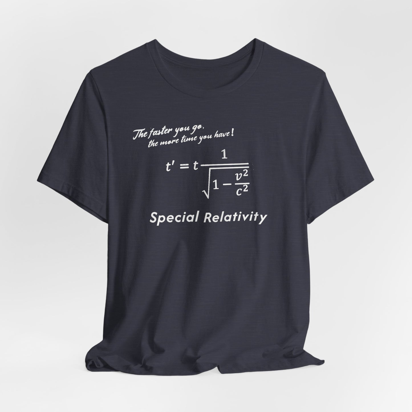 Special Relativity equation T-Shirt | Funny Physics Formula Tee