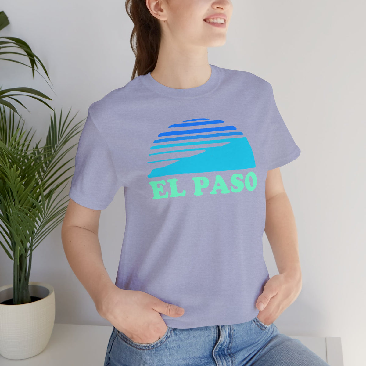 El Paso Texas Tee | Retro Desert Sunset