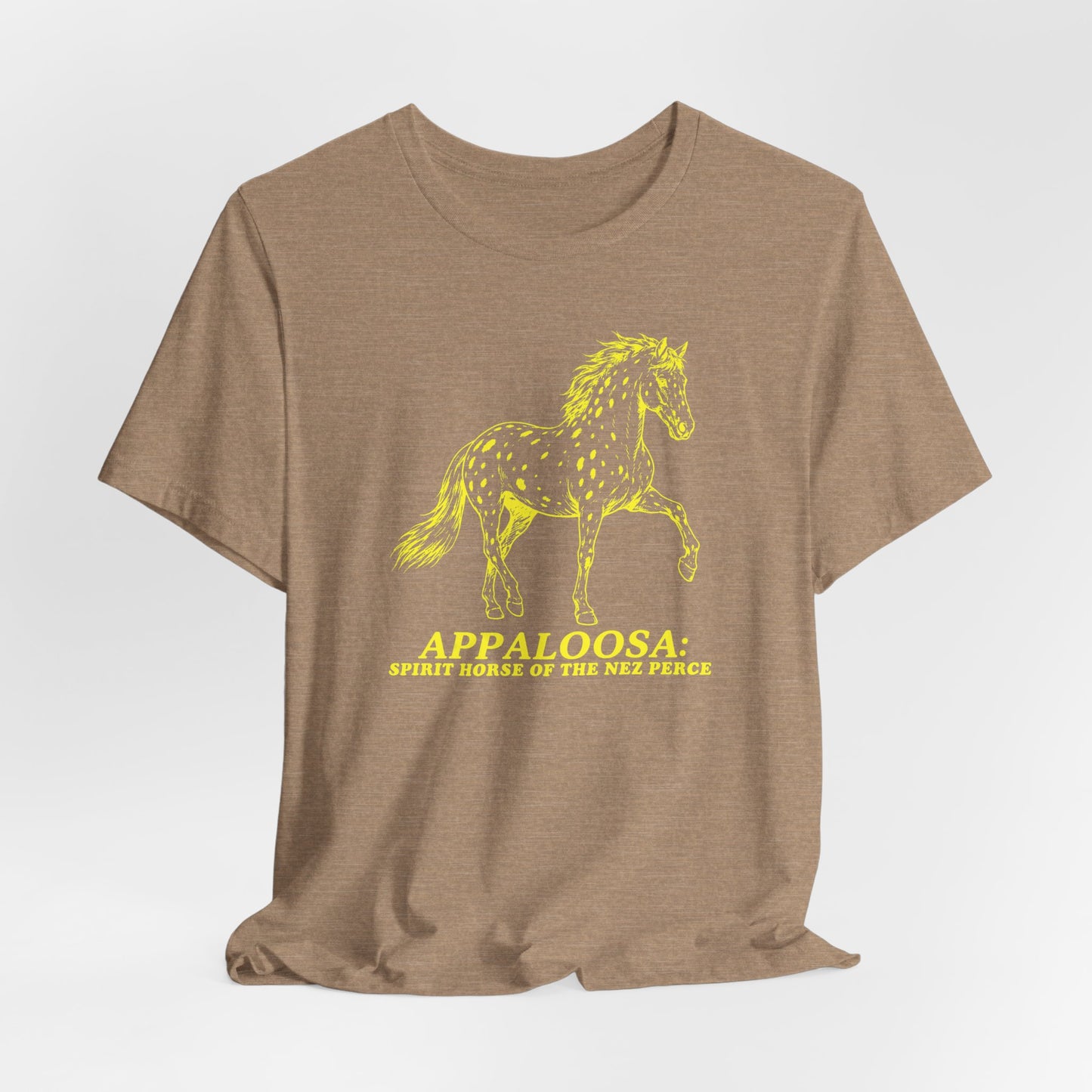 Appaloosa Horse Graphic Tee — 'Appaloosa: Spirit Horse of the Nez Perce'