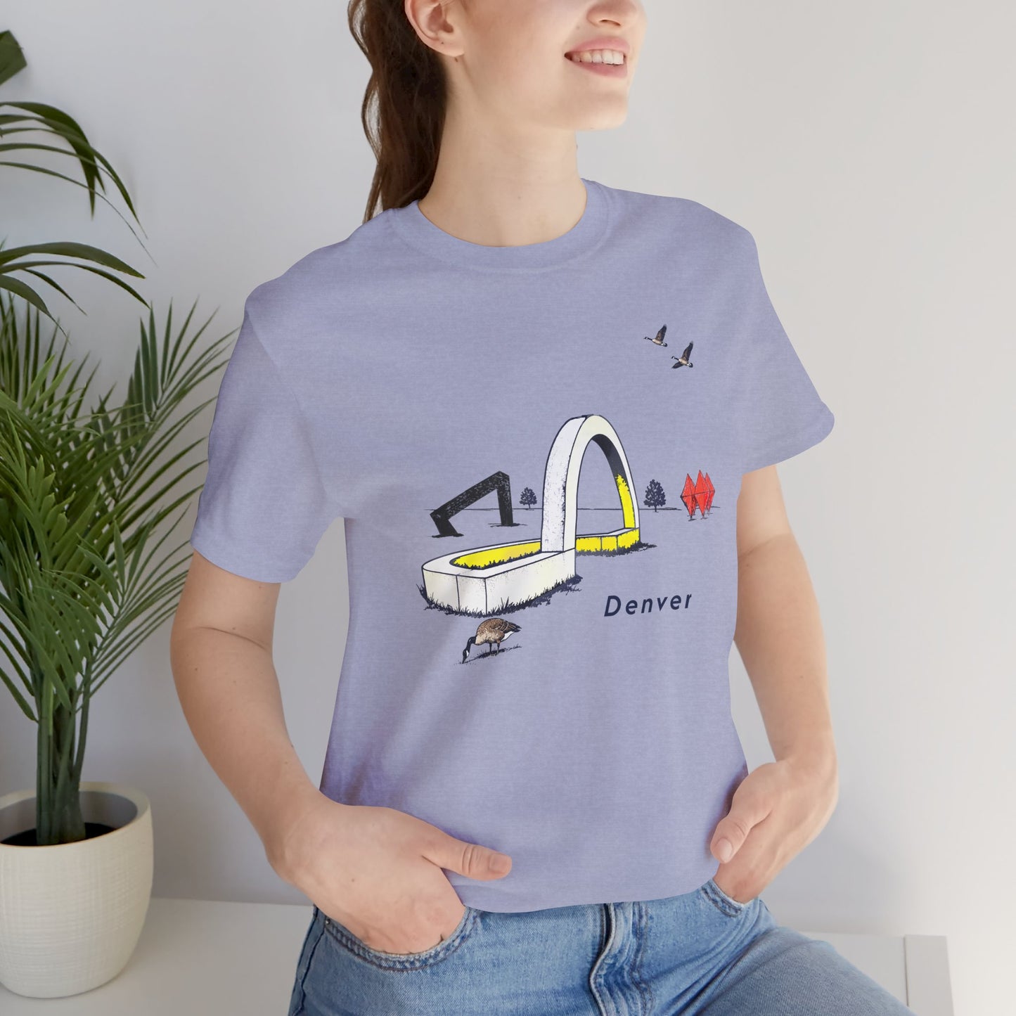 Hidden in Plain Sight Burns Park Sculpture Garden Denver Vintage Intersection Tee