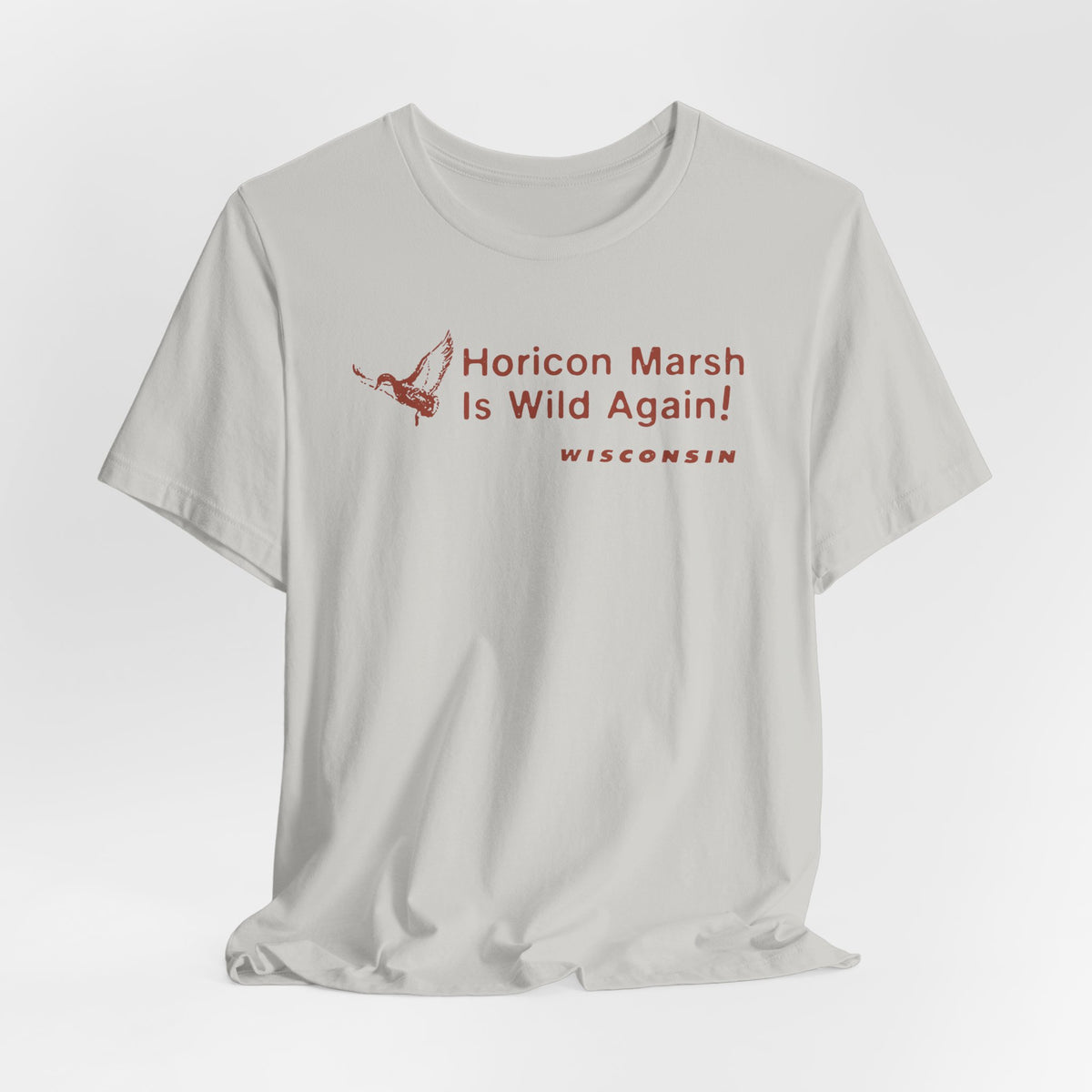 Horicon Marsh Is Wild Again Tee | Wisconsin Wetlands Bird Shirt