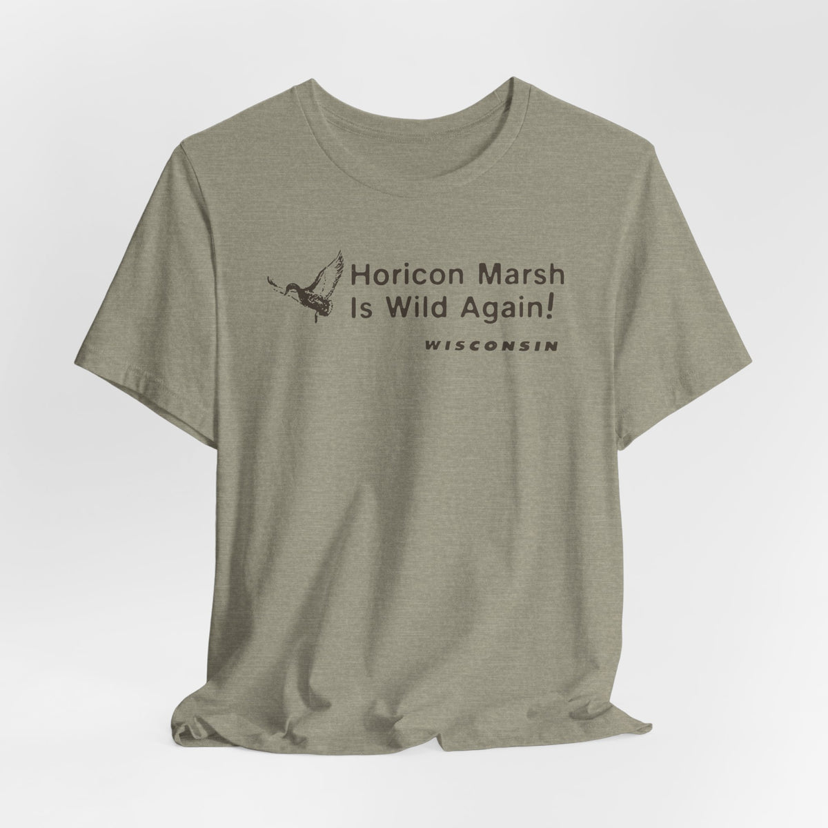 Horicon Marsh Is Wild Again Tee | Wisconsin Wetlands Bird Shirt