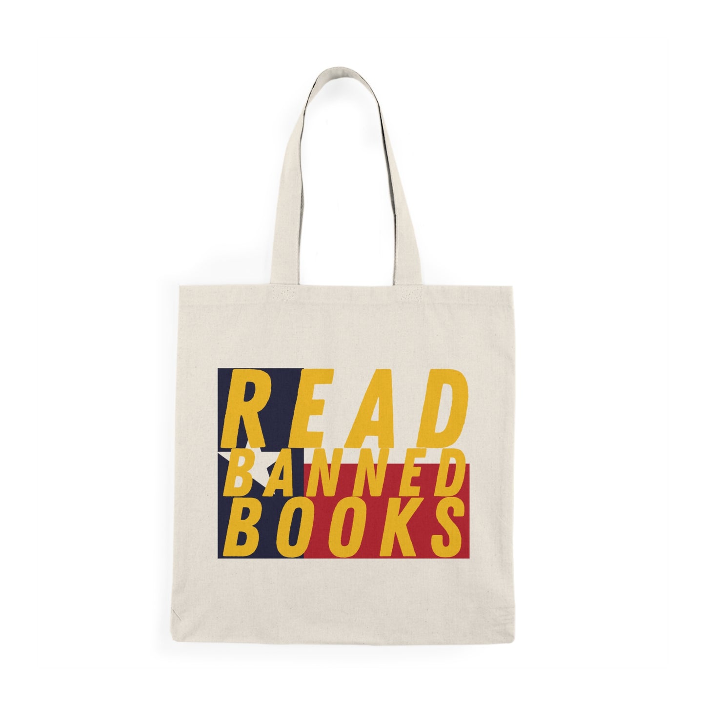 Read Banned Books Big Whoop Mustang Island Texas Tote Bag | Crane Migration Couture