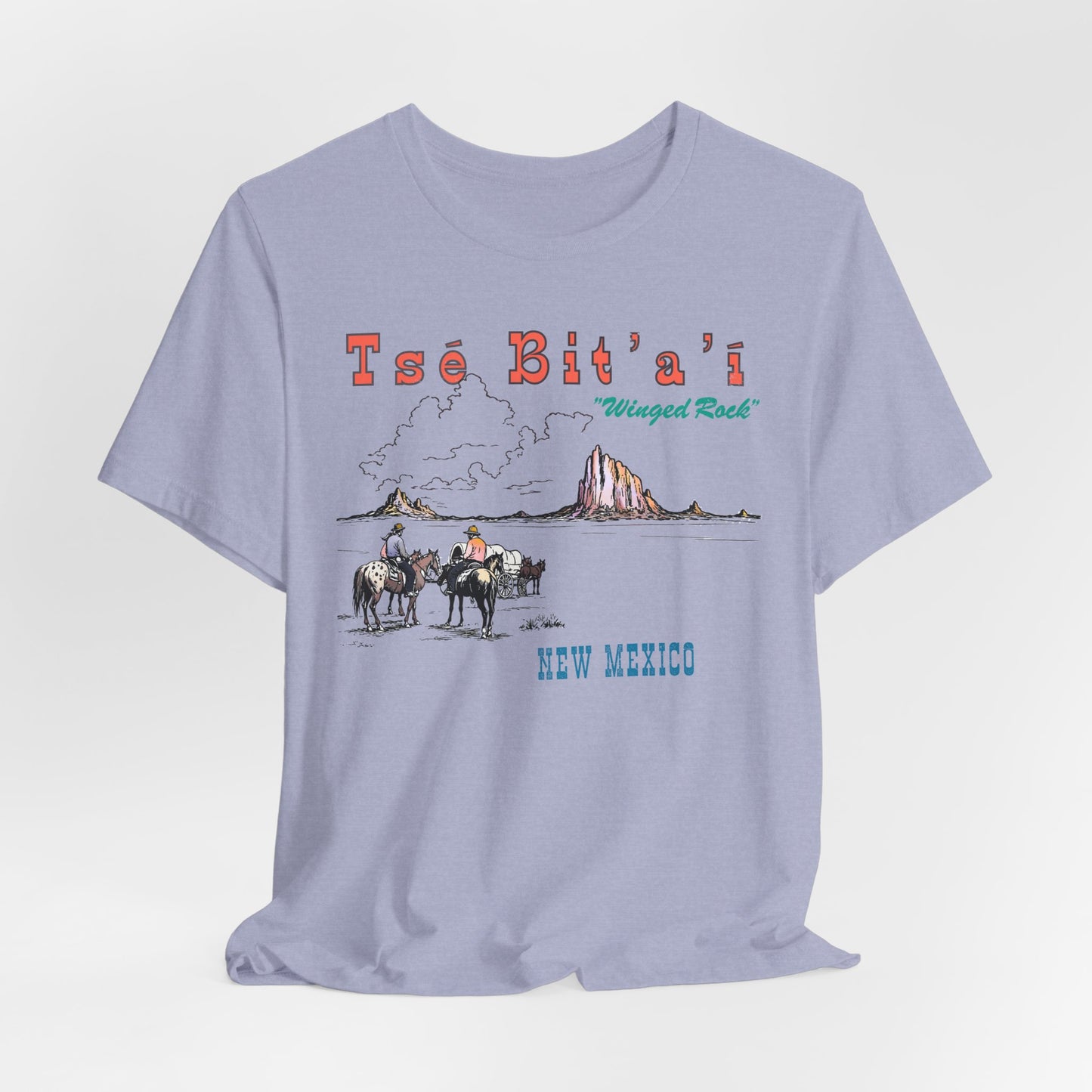 Tsé Bit’a’í  Winged Rock Shiprock Farmington New Mexico Vintage Souvenir Tee