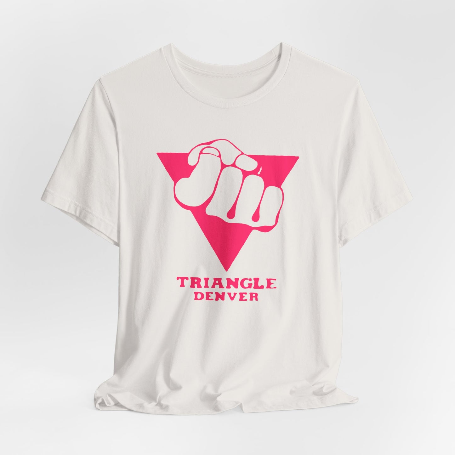 Triangle Denver Vintage Gay Bar Pride History Tribute Tee